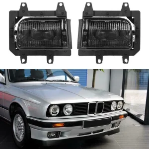 BMW E30 Fog Lights Smoked