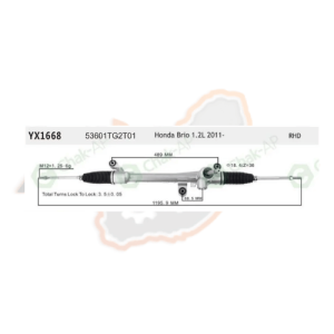 Honda Brio Steering Rack - Electronic